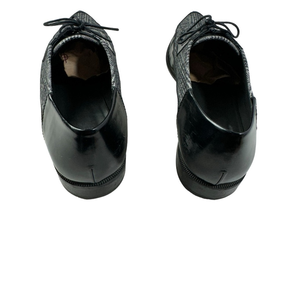 STUART WEITZMAN black and plaid loafers size 10 - Picture 6 of 12